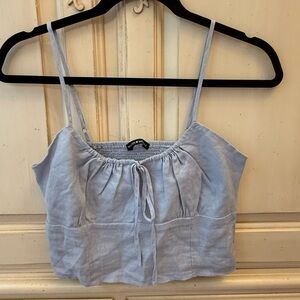 Brandy Melville Light Blue Camisole Top